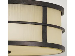 Elstead Fusion 3 ljus infälld takljus brons, E27