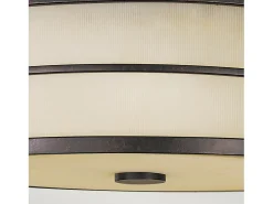 Elstead Fusion 3 ljus infälld takljus brons, E27