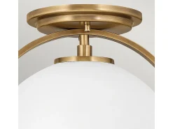 Best Elstead Hinkley Somerset Globe Takljus Heritage Mässing Camel