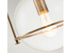 Elstead Hinkley Somerset Globe Pendel Taklampa Heritage Brass