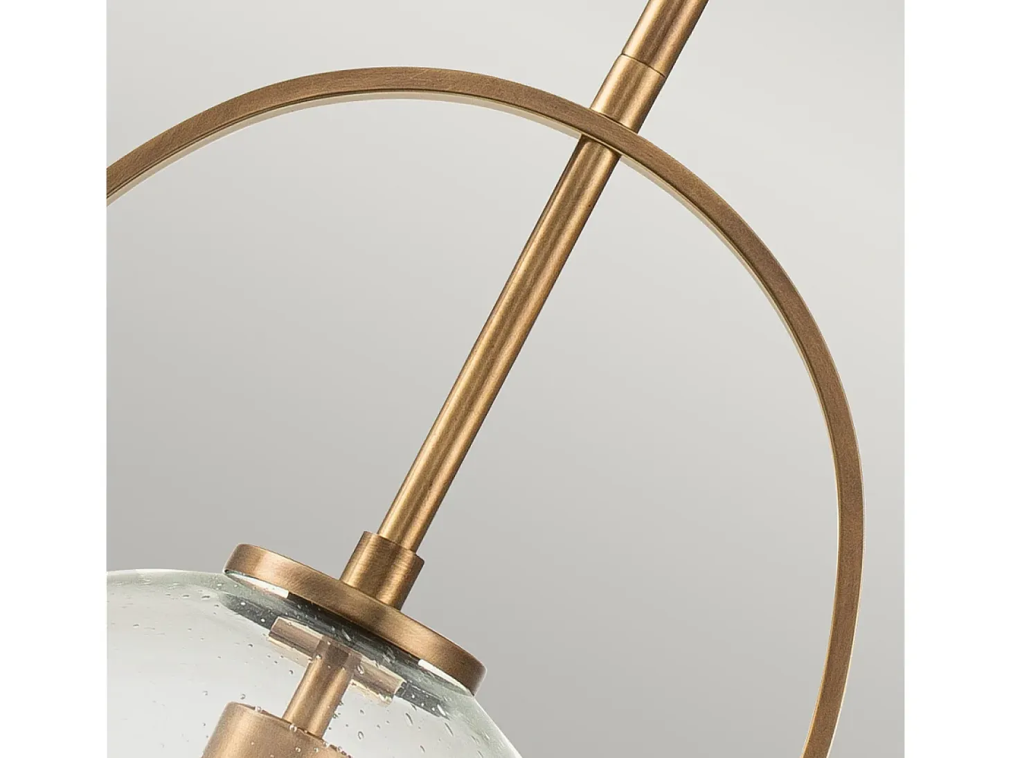 Elstead Hinkley Somerset Globe Pendel Taklampa Heritage Brass