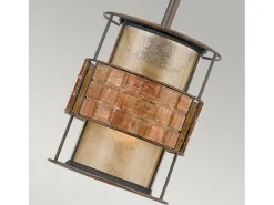 Elstead Laguna 1 Light Ceiling Mini Pendel Renaissance Copper, E27