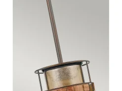 Elstead Laguna 1 Light Ceiling Mini Pendel Renaissance Copper, E27