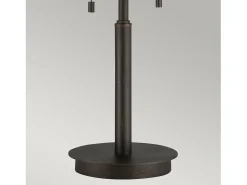 Lámpara De Mesa^Elstead Laguna 2 Ljus Bordslampa Renaissance Copper, E27 Cobrizo