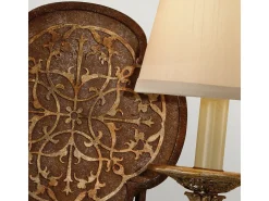 Outlet Elstead Marcella 2 ljus inomhusljus vägglampa brittisk brons, E14 Bronce