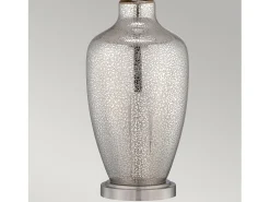 Elstead Nicolls 1 ljus Bordslampa Mercury Glass, E27