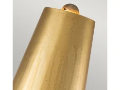 Elstead Noma Luxe 1 Ljus Bordslampa Stål, E27 Dorado