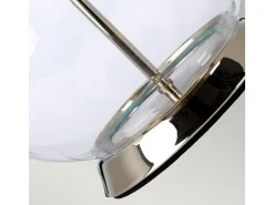Elstead Orb Bordslampa med rund skärm polerad nickel