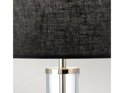 Elstead Orb Bordslampa med rund skärm polerad nickel