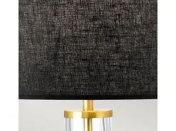 Elstead Orb Bordslampa med rund skärm Åldrad mässing