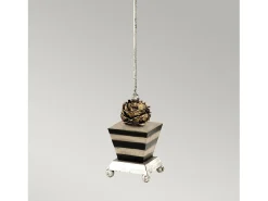 Discount Elstead Peony 1 ljus Bordslampa Svart, Taupe, E27 Marru00f3n