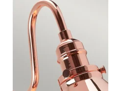 Aplique Para Pared^Elstead Provence 1 ljus inomhus kupol vägglampa polerad koppar, E27 Cobrizo