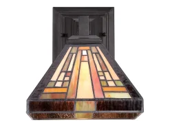 Outlet Elstead Stephen 1 Light Tiffany Light Vintage Bronze, E27 Bronce