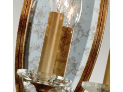 Aplique Para Pared^Elstead Valentina 3 ljus inomhusljus väggljus brons, E14 Bronce