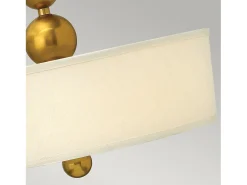 Elstead Zelda 3 ljus takhänge Vintage mässing, E27
