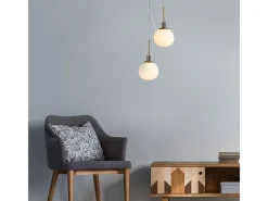 Erich Globe Lámpara Colgante de Techo Latón, 1 Luz, E14