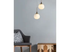 Erich Globe Lámpara Colgante de Techo Latón, 1 Luz, E14