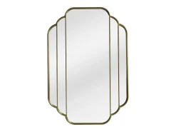 Hot OZAIA Espejo art déco antiguo. L. 70 x A. 105 cm. DALVIA Dorado