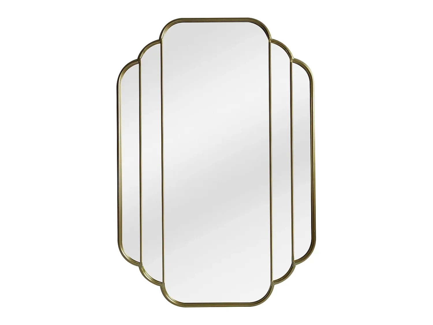 Hot OZAIA Espejo art déco antiguo. L. 70 x A. 105 cm. DALVIA Dorado