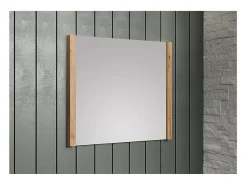 Les Tendances Espejo De Pared|Espejo^Espejo con cantos de madera MDF claro Maria Color natural claro