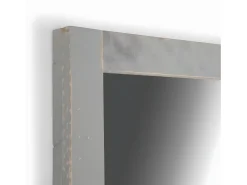 Outlet Espejo de pared de Madera 90 x 60- Braul Gris