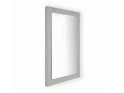 Outlet Espejo de pared de Madera 90 x 60- Braul Gris