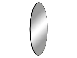 House Nordic Espejo De Pared|Espejo^Espejo de acero Ø 40 cm Negro