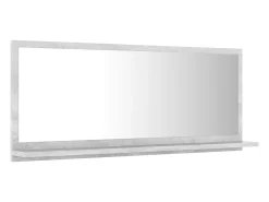 Helloshop26 Espejo^Espejo de baño 90 x 10,5 x 37 cm aglomerado 02_0006946 Gris