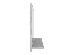 Online Helloshop26 Espejo de baño 60 x 10,5 x 37 cm aglomerado 02_0006943 Gris