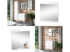 Best Vicco Espejo de baño 60x12x62 izan Blanco