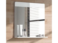 Best Vicco Espejo de baño 60x12x62 izan Blanco