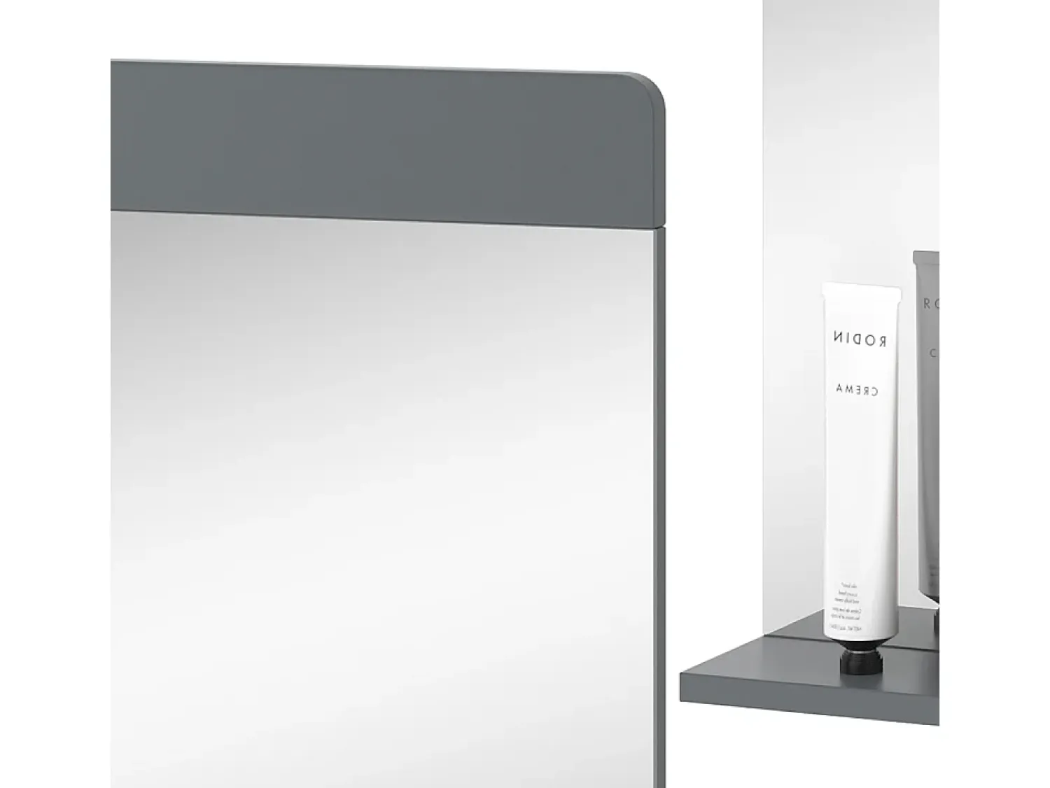 Vicco Espejo^Espejo de baño 60x12x62 izan Gris