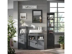 Sale Vicco Espejo de baño 40x10x50 vilda Gris