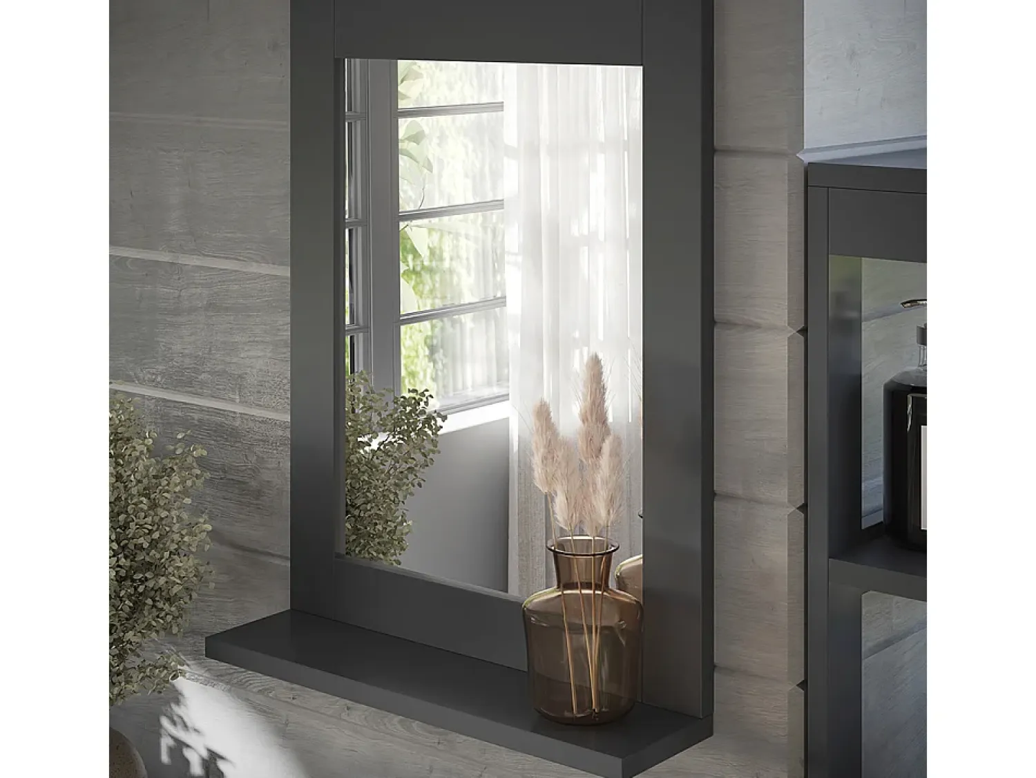 Sale Vicco Espejo de baño 40x10x50 vilda Gris