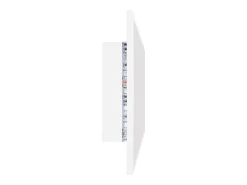 Helloshop26 Espejo^Espejo de baño LED 90 x 8,5 x 37 cm acrílico 02_0006983 Blanco