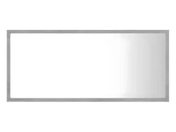 Sale Espejo de baño LED acrílico hormigón 90x8,5x37 cm ES450939 Gris