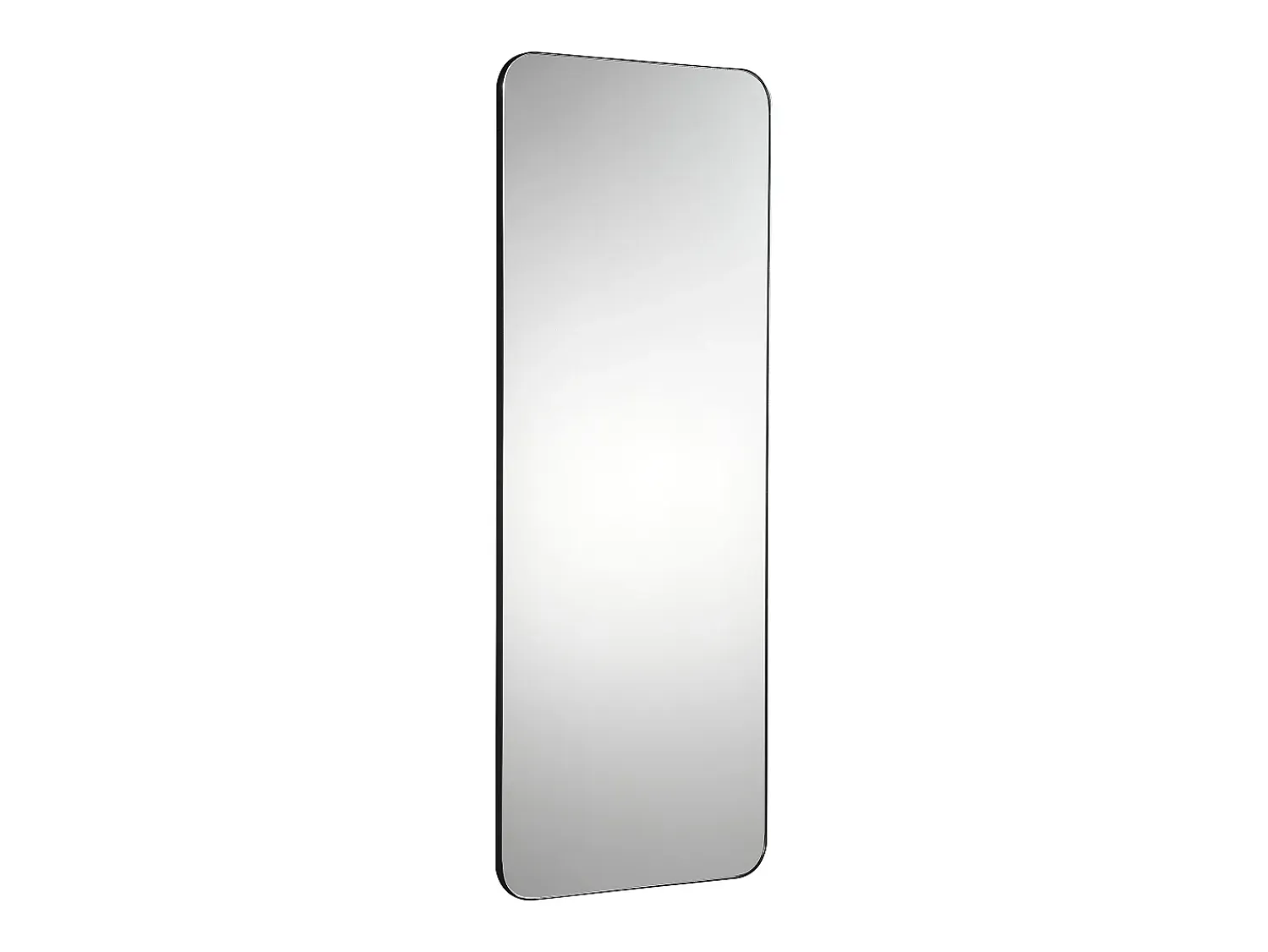 OZAIA Espejo De Pared|Espejo^Espejo de baño rectangular con borde 140x50 cm DEMETRIA Negro