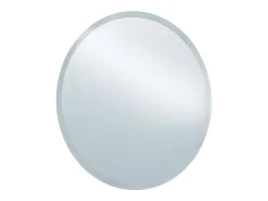 vidaxl Espejo De Pared|Espejo^Espejo de baño redondo con luces LED plata Ø80cm Plateado