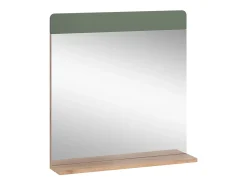 Outlet Vicco Espejo de baño roble /dorado 60x12x62 izan Verde