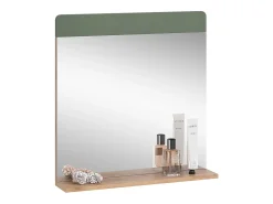 Outlet Vicco Espejo de baño roble /dorado 60x12x62 izan Verde