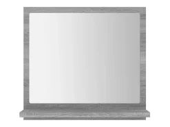 Sale Helloshop26 Espejo de baño Sonoma 40 x 10,5 x 37 cm madera de ingeniería gris 02_0006899 Marru00f3n