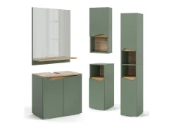 Vicco Espejo^Espejo de baño /artesano 60x14x67 marelle Verde
