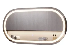 Espejo de baño vidrio 100x50x2.8 miral