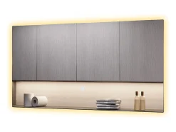 Vicco Espejo^Espejo de baño vidrio 80x40x2.8 miral Transparente