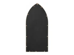 Clearance Espejo de jardín arena hierro para exterior 70x30 cm ES126730 Crema