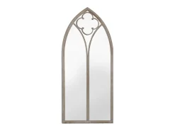 Sale Espejo de jardín arena hierro para exterior 100x45 cm ES608499 Crema