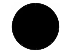 Sale Espejo de jardín redondo hierro uso exterior 60x2,5 cm ES803491 Negro