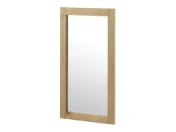 Best Espejo de madera de abedul natural Marru00f3n