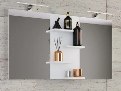 Discount VCM Espejo de muebles de baño Budasi Blanco 0 Multicolor
