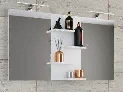Discount VCM Espejo de muebles de baño Budasi Blanco 0 Multicolor